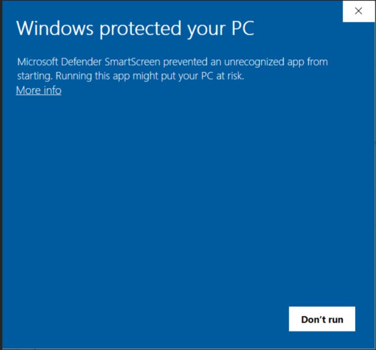 WindowsErrorPopUp