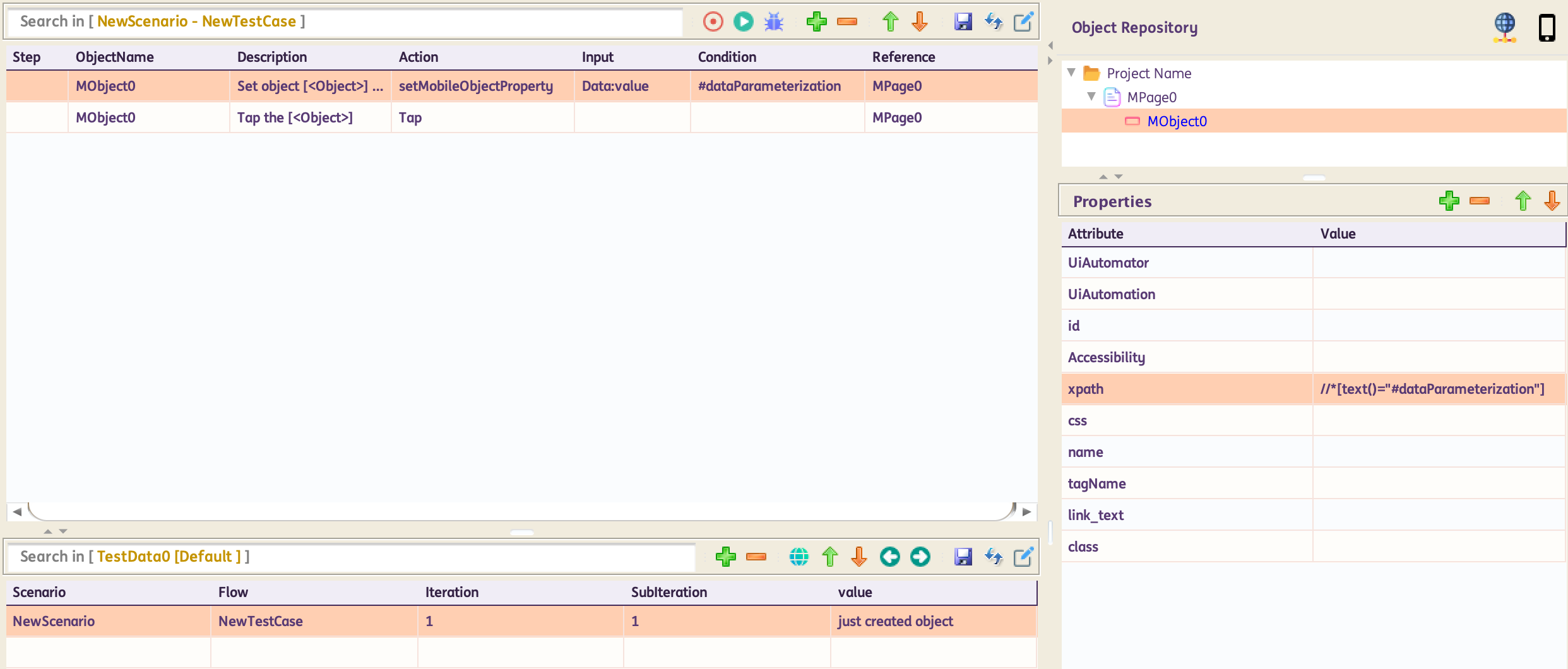 setObjectProperty Example