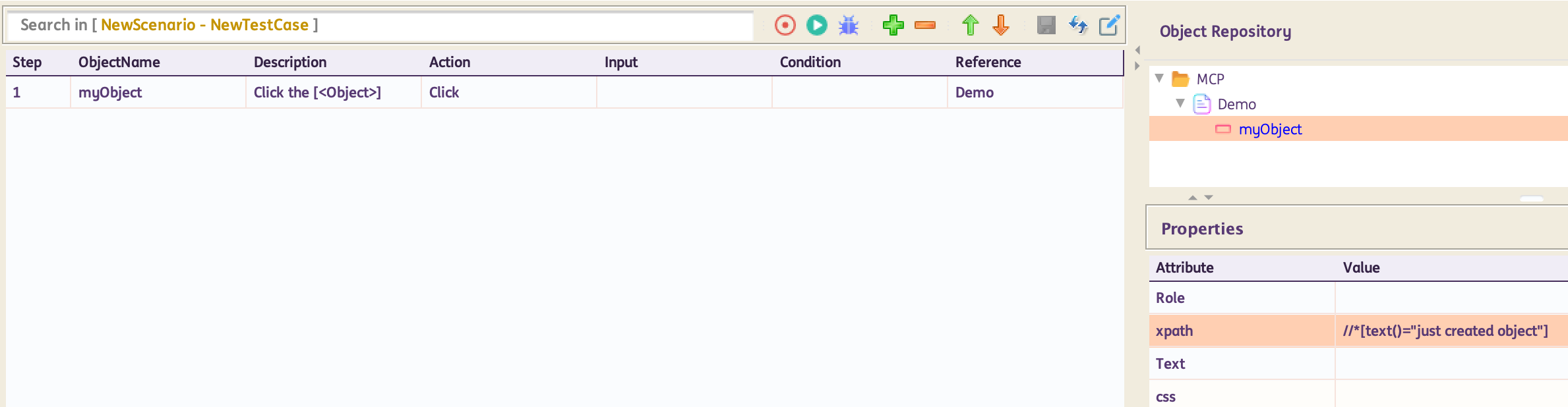 setObjectProperty Example
