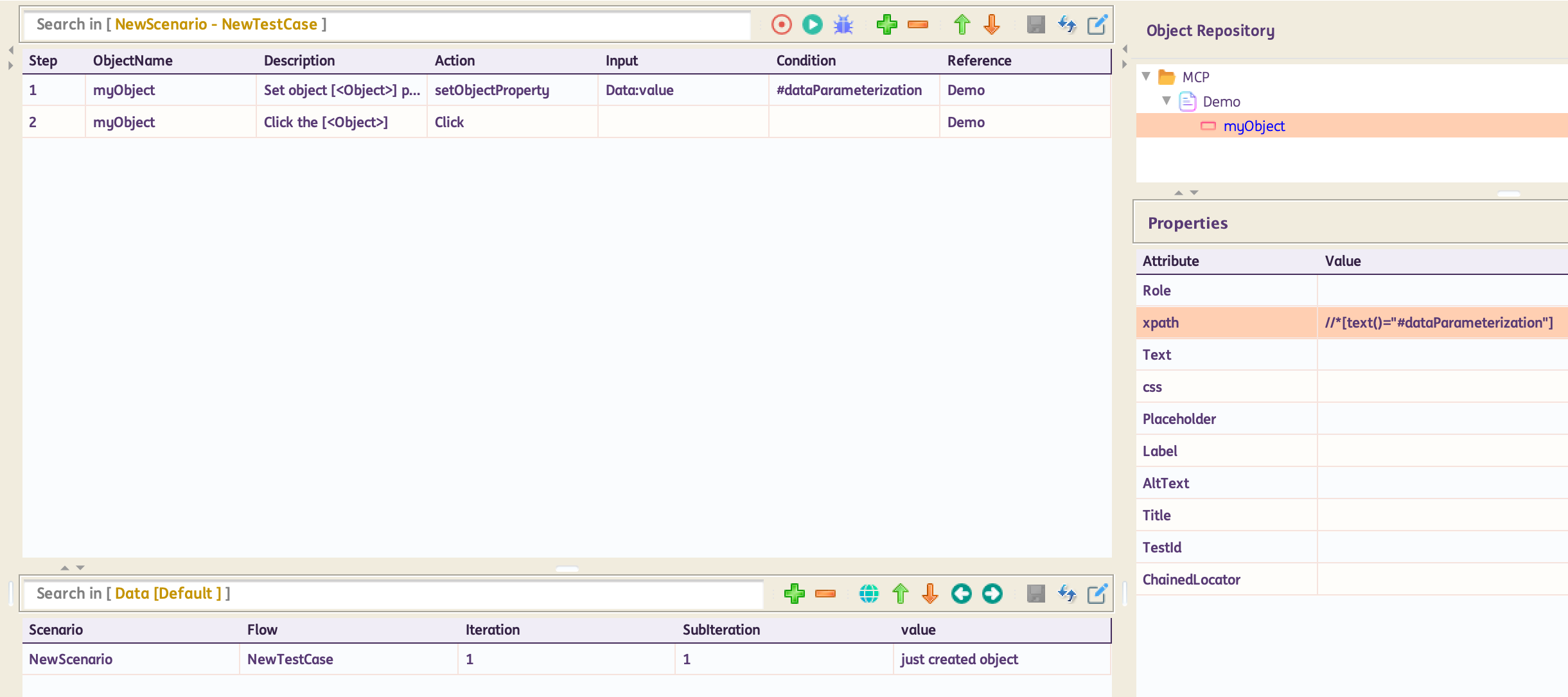setObjectProperty Example