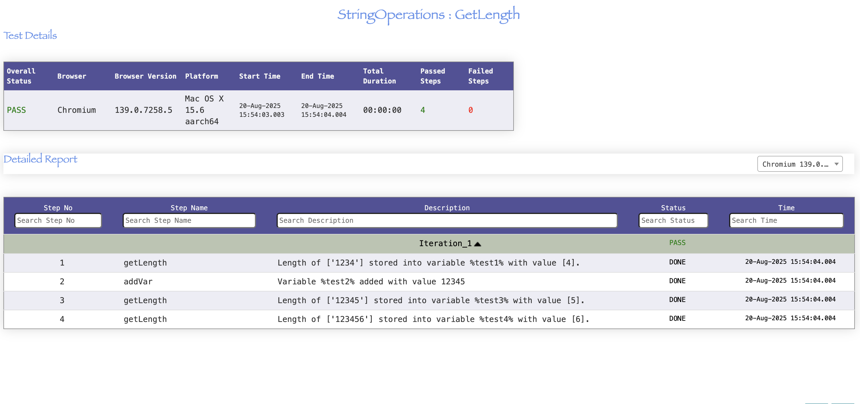 GetLength Examples