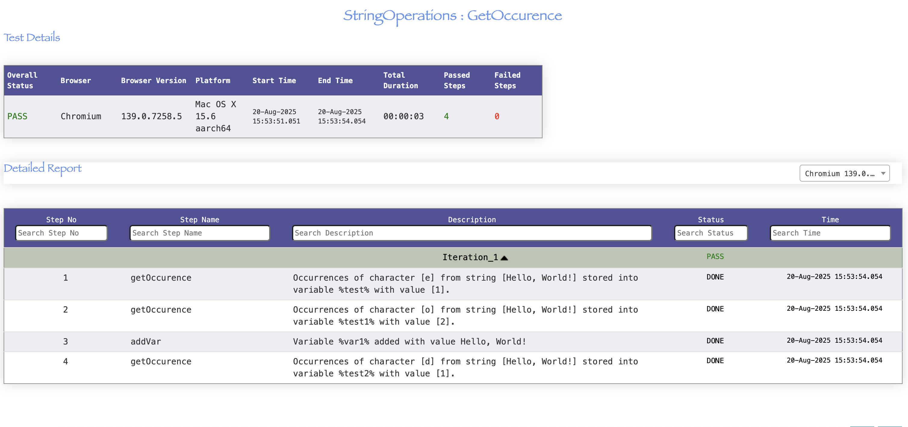 GetOccurence Examples