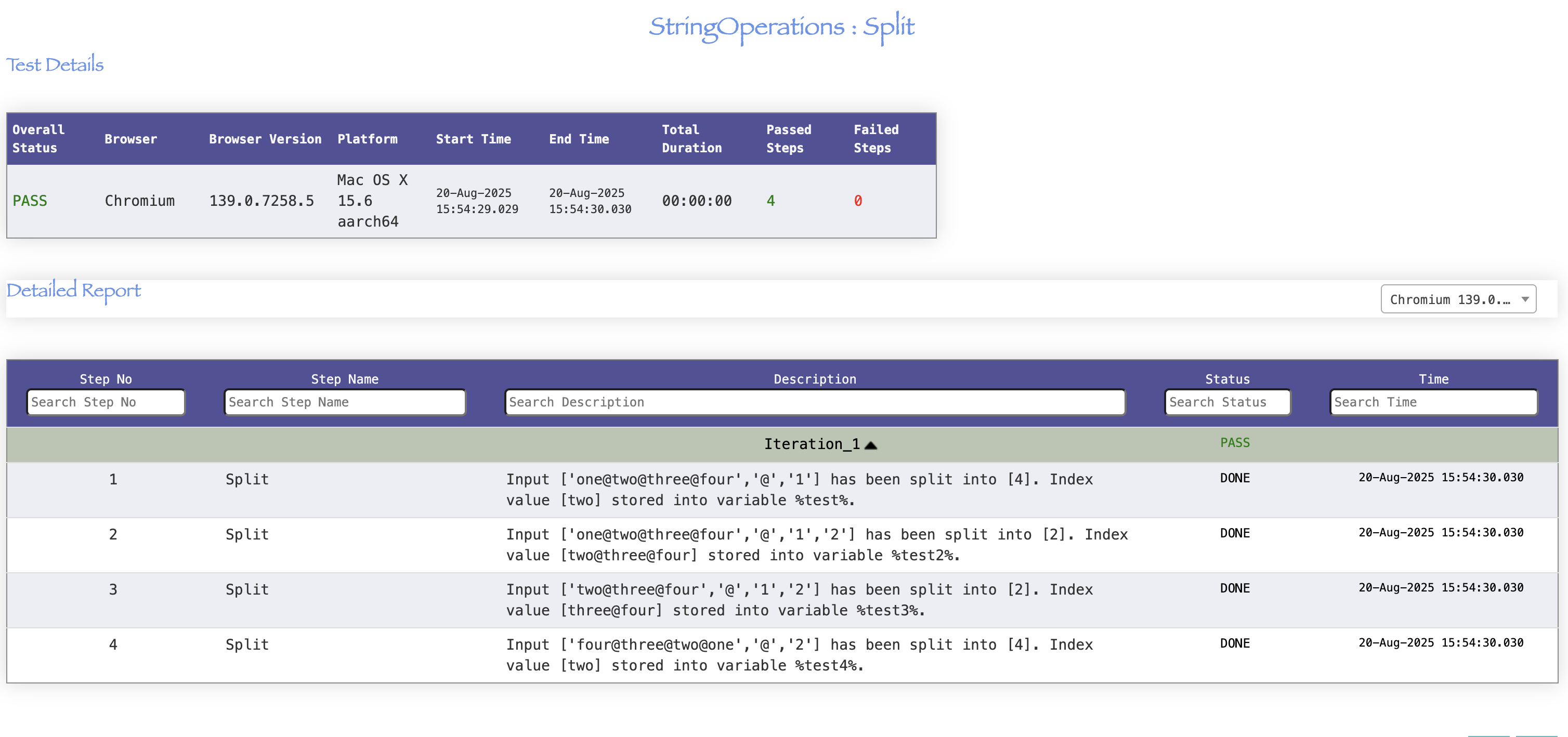 Split Examples