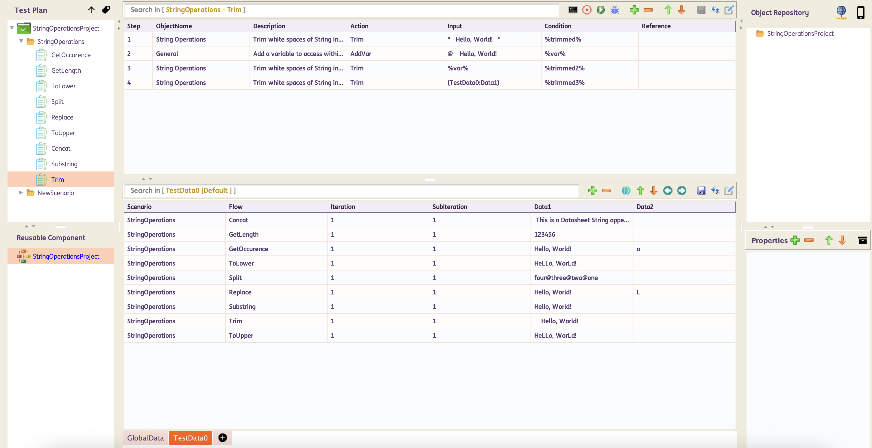 Trim Examples